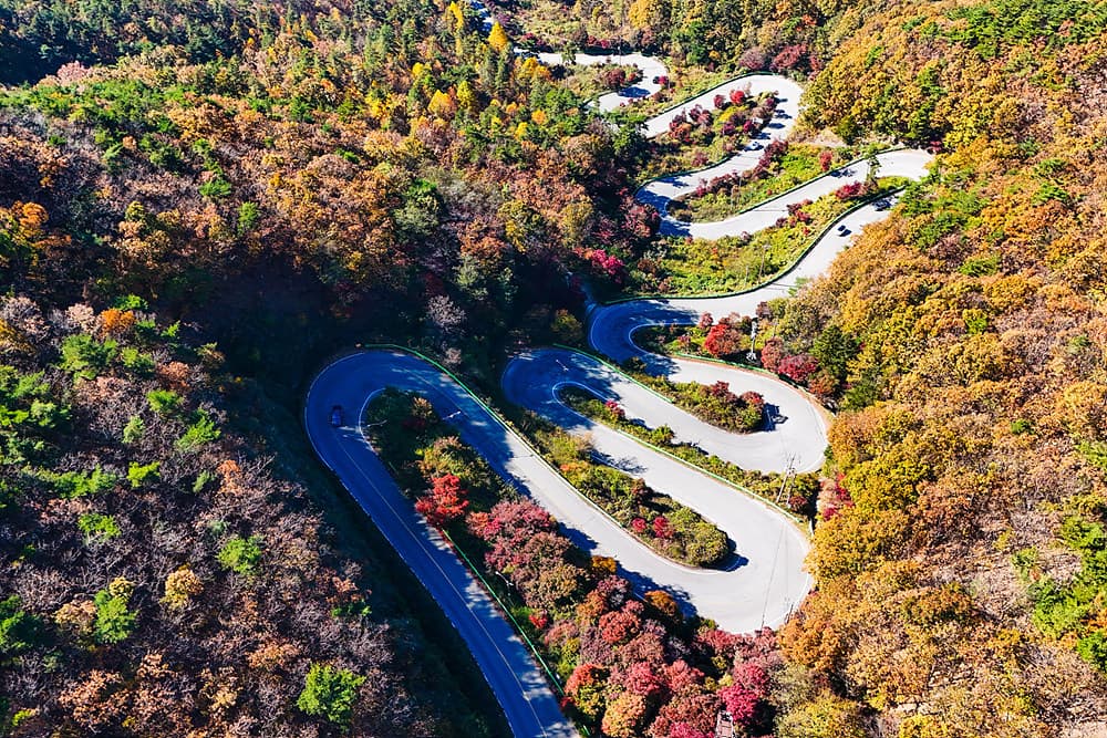 충북 보은 말티재 전망대 feat 속리산 단풍 명소